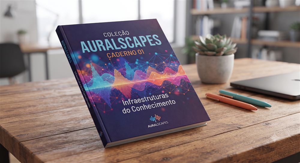 Capa do Caderno 01 — Infraestruturas do Conhecimento